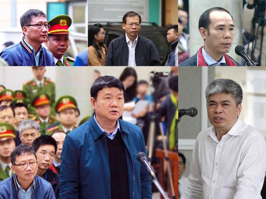Ông Đinh La Thăng và dàn lãnh đạo PVN, PVC dính chàm trong vụ án Nhiệt điện Thái Bình 2