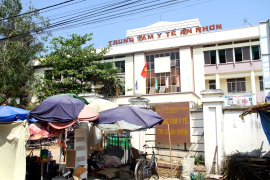 Trung tâm Y tế thị xã An Nhơn (Bình Định). Ảnh: Tr.Định