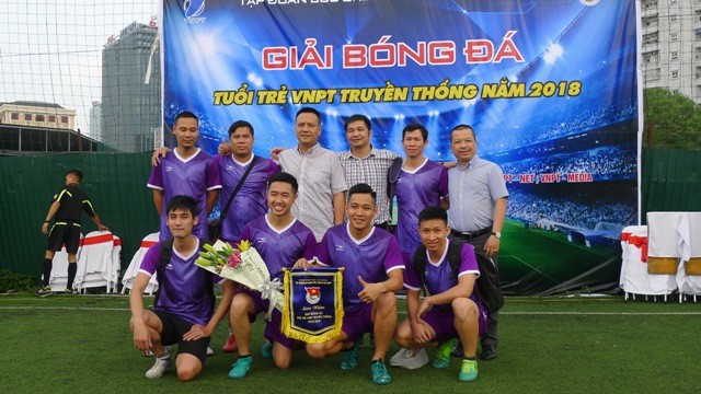 Các đội bóng tham gia giải đáu bóng đá tuổi trẻ VNPT năm 2018