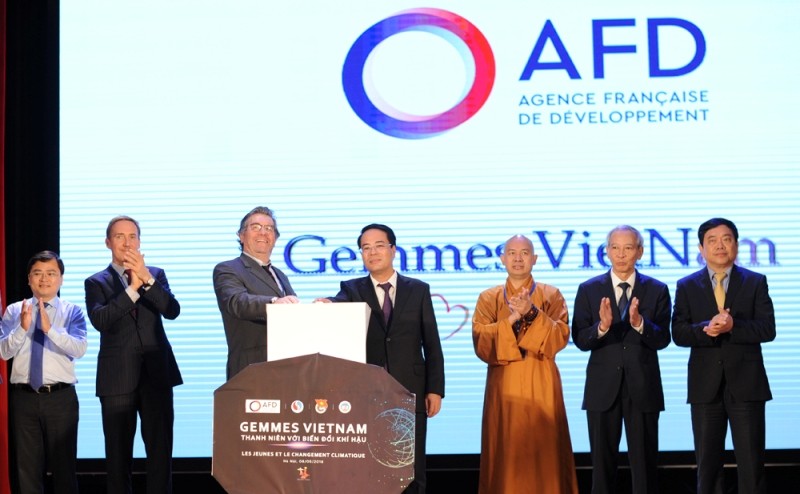 AFD và Bộ Tài Nguyên và Môi trường tuyên bố triển khai chương trình GEMMES, một chương trình nghiên cứu kinh tế về biến đổi khí hậu.