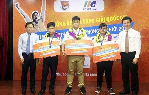 Ba đại diện của Việt Nam sẽ tham gia tranh tài tại Vòng chung kết thế giới MOSWC 2018, tại Hoa Kỳ