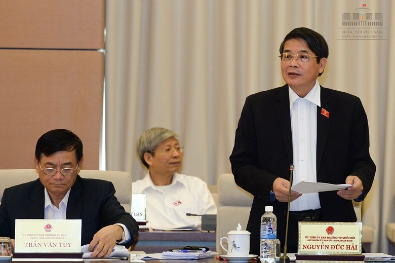Chủ nhiệm Uỷ ban Tài chính ngân sách Nguyễn Đức Hải