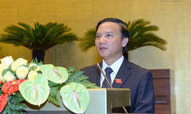 Chủ nhiệm Ủy ban Pháp luật Nguyễn Khắc Định