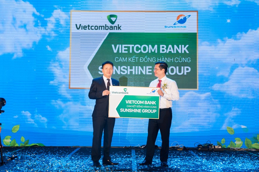 Ngân hàng Vietcombank cam kết đồng hành cùng các dự án của Sunshine Group