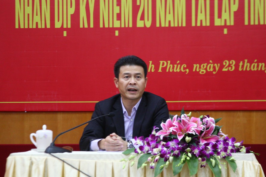 Phó Chủ tịch UBND tỉnh Vĩnh Phúc Vũ Chí Giang