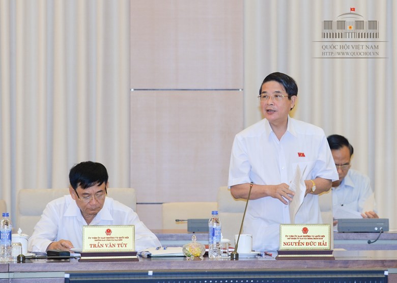 Chủ nhiệm Uỷ ban Tài chính Ngân sách Quốc hội Nguyễn Đức Hải ông Hải