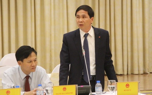 Thứ trưởng Bộ Nội vụ Triệu Văn Cường cho biết, các địa phương ủng hộ việc sắp xếp các sở