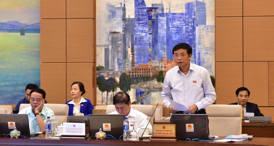 Tổng Thư ký Quốc hội Nguyễn Hạnh Phúc. Ảnh QK