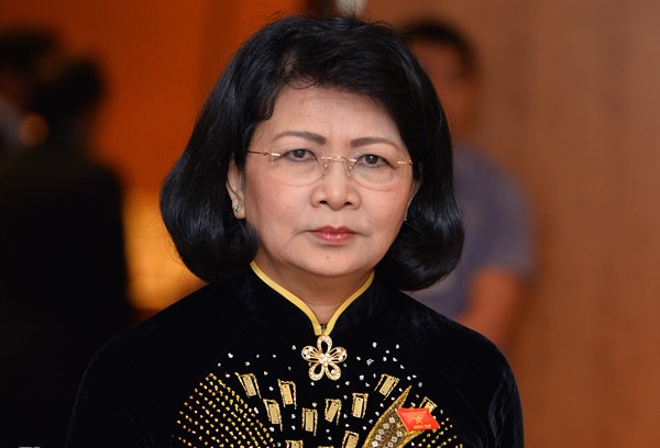 Bà Đặng Thị Ngọc Thịnh hiện đang là quyền Chủ tịch nước. Ảnh: Zing