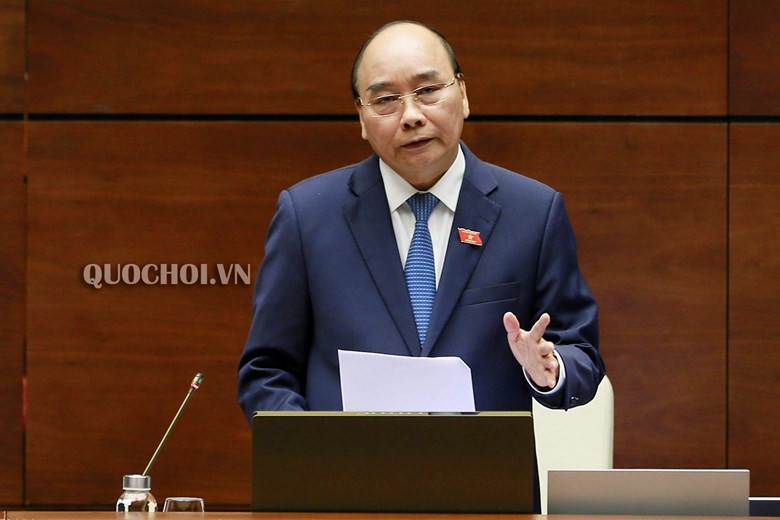 Thủ tướng Chính phủ Nguyễn Xuân Phúc trả lời chất vấn tại Quốc hội