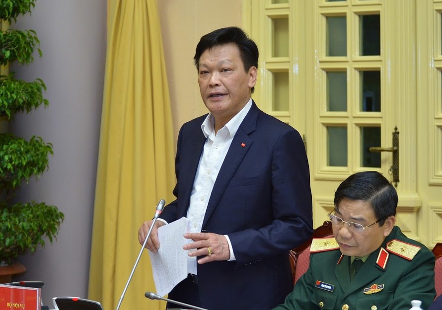  Thứ trưởng Bộ Nội vụ Nguyễn Duy Thăng