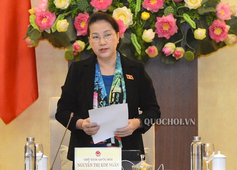 Chủ tịch Quốc hội Nguyễn Thị Kim Ngân. Ảnh QH