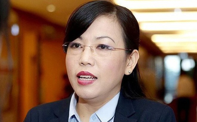 Bà Nguyễn Thanh Hải, Trưởng Ban Dân nguyện, Bí thư Tỉnh ủy Thái Nguyên