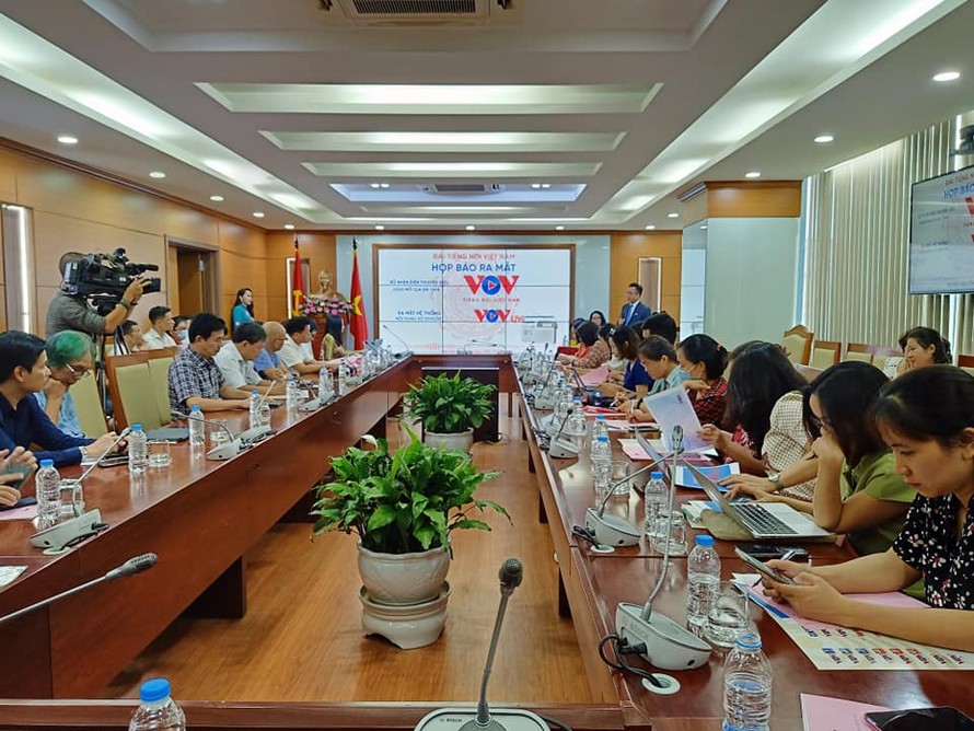 Đài tiếng nói Việt Nam họp báo công bố nhận diện mới và ra mắt nội dung số VOVlive
