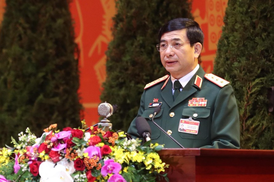 Thượng tướng Phan Văn Giang, Tổng Tham mưu trưởng Quân đội nhân dân Việt Nam, Thứ trưởng Bộ Quốc phòng. Ảnh Như Ý