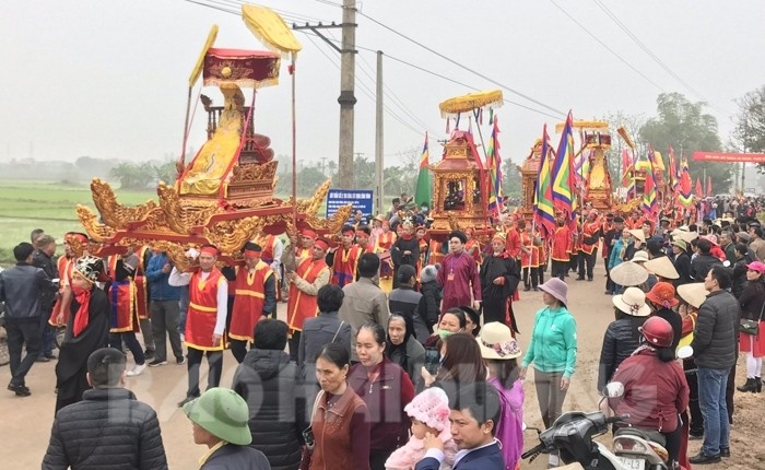 Các cơ sở tín ngưỡng, cơ sở tôn giáo tại thành phố Chí Linh, Hải Dương và thị xã Đông Triều, Quảng Ninh thực hiện nghiêm Chỉ thị 16. Ảnh minh hoạ