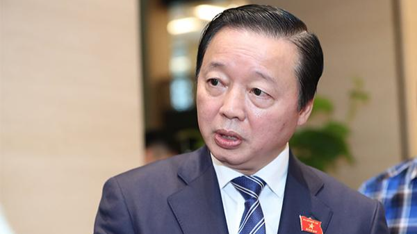 Bộ trưởng Bộ TN&MT Trần Hồng Hà 