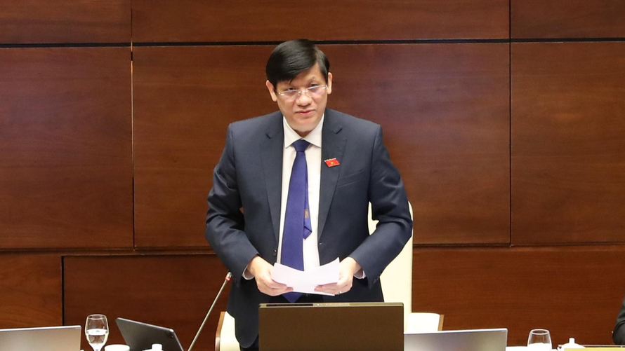 Bộ trưởng Bộ Y tế Nguyễn Thanh Long. Ảnh Như Ý