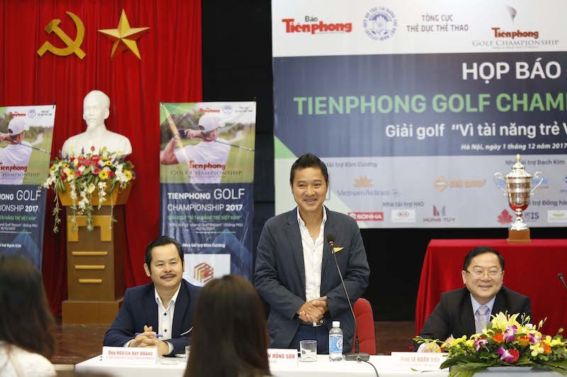 Cựu danh thủ Nguyễn Hồng Sơn là Đại sứ giải Golf Tiền Phong Championship 2017