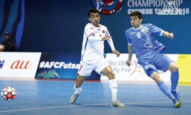 Thua Uzbekistan, futsal Việt Nam dừng chân ở tứ kết giải châu Á