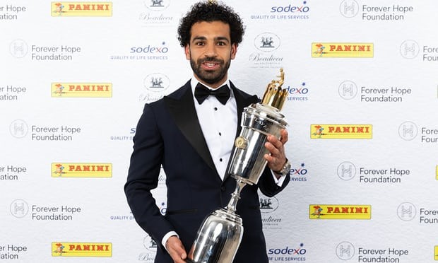 'Sát thủ' Salah đoạt giải Cầu thủ hay nhất Ngoại hạng Anh