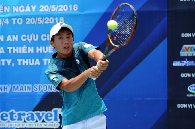 Tay vợt Nhật hạ Hoàng Nam, vô địch Vietnam F2 Futures