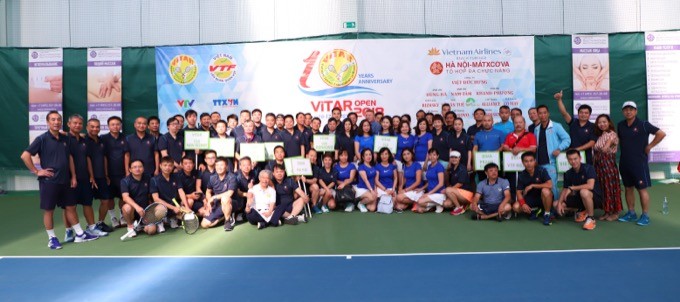Giải quần vợt kết nối người Việt xa Tổ quốc