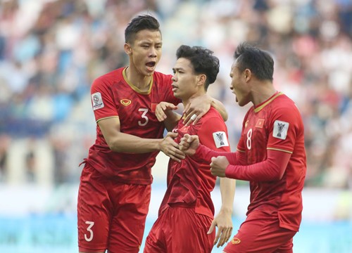 Đánh bại Jordan, tuyển Việt Nam tăng bậc trên BXH FIFA