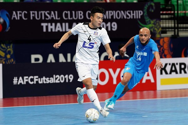 Thắng đậm đội bóng Trung Quốc, Thái Sơn Nam vào bán kết giải Futsal châu Á