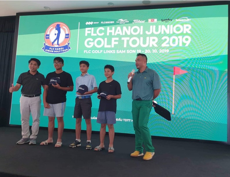 Nguyễn Quang Trí lần đầu vô địch FLC Hanoi Junior Golf Tour