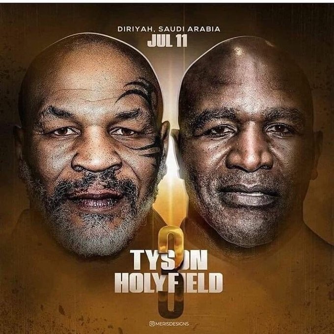 Tyson và Holyfield tái đấu sau ân oán cắn tai?