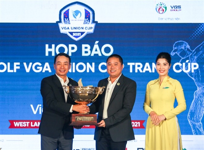 Hai đội tuyển golf Bắc, Nam tranh tài tại VGA Union Cup 2021