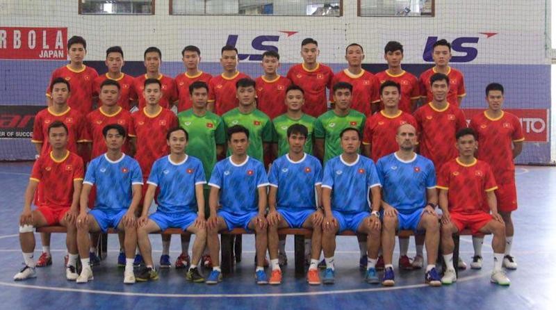 Futsal Việt Nam đá giao hữu với Iraq tại UAE 