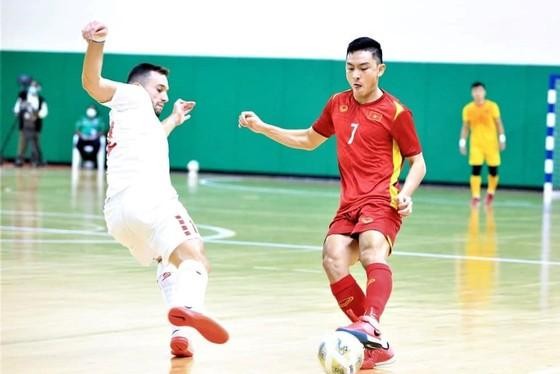 Đội tuyển futsal Việt Nam hòa 0-0 trước Lebanon ở lượt đi