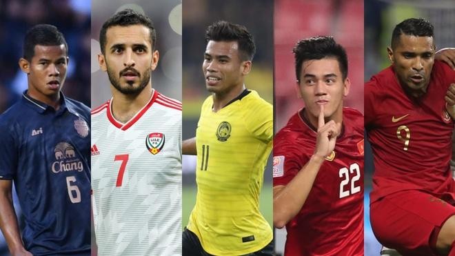 Tiến Linh và các cầu thủ đáng xem tại bảng G vòng loại World Cup 2022. Ảnh: AFC.
