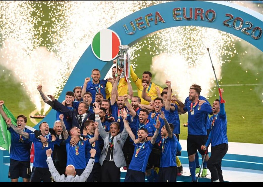 Tuyển Italy lần thứ 2 vô địch EURO trong lịch sử