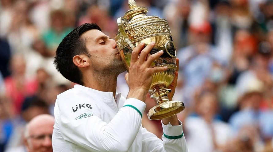 Djokovic lần thứ 6 vô địch Wimbledon