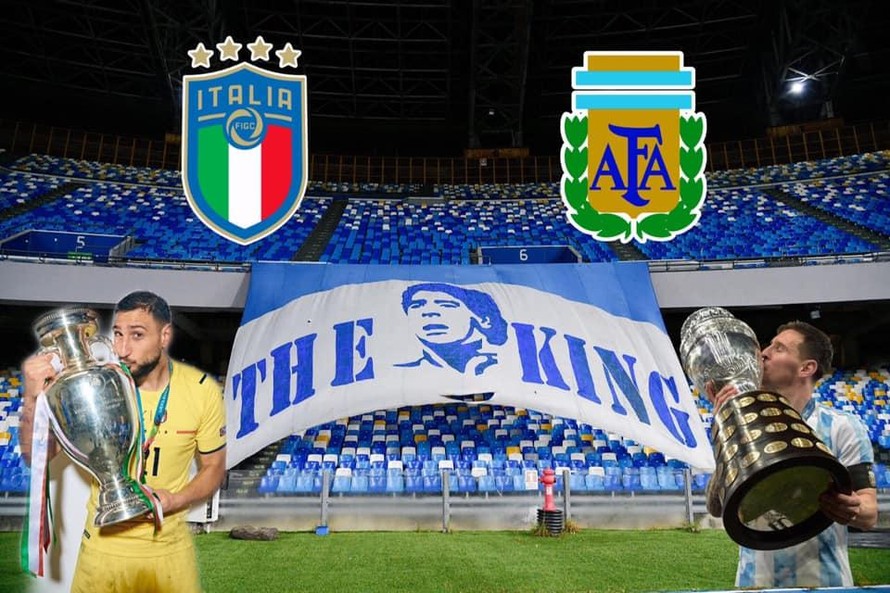 Vô địch Copa Argentina đối đầu vô địch EURO Italia trong trận 'Siêu Cup Maradona'