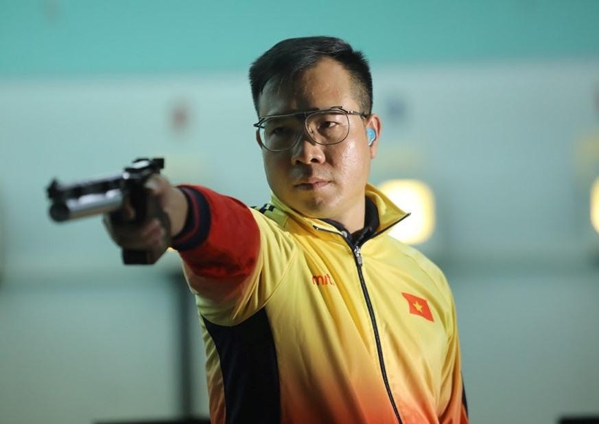 Xạ thủ Hoàng Xuân Vinh đoạt HCV Olympic đầu tiên của thể thao Việt Nam
