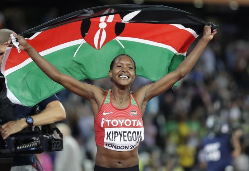 Faith Kipyegon bảo vệ thành công HCv 1.500m nữ