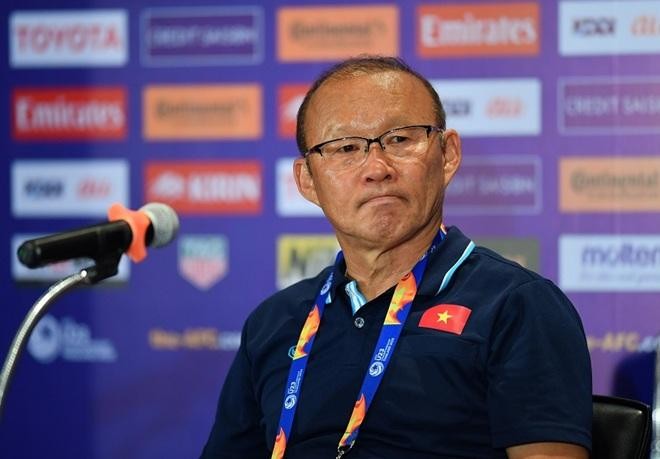 HLV Park Hang-seo: 'Đội tuyển Việt Nam chịu áp lực khi là đương kim vô địch'