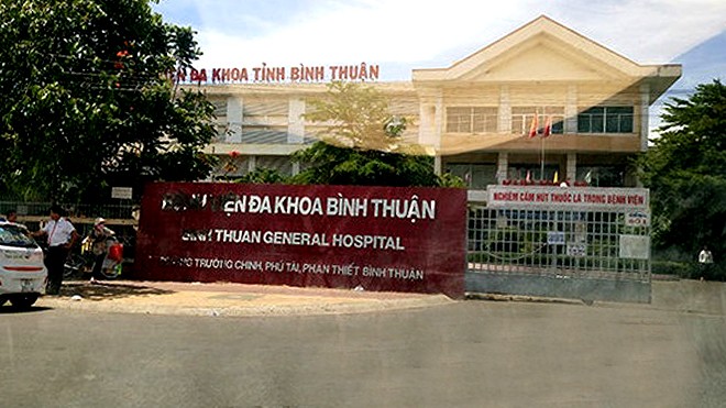 BV đa khoa tỉnh Bình Thuận nơi tài xế xe cứu thương bỏ bệnh nhân giữa đường
