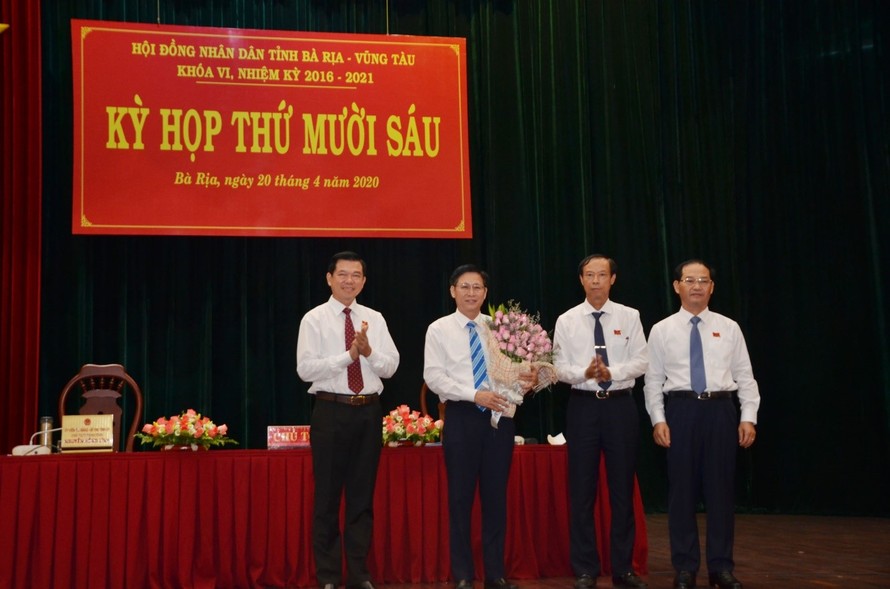 Ông Lê Ngọc Khánh được bầu giữ chức Phó Chủ tịch UBND tỉnh Bà Rịa- Vũng Tàu
