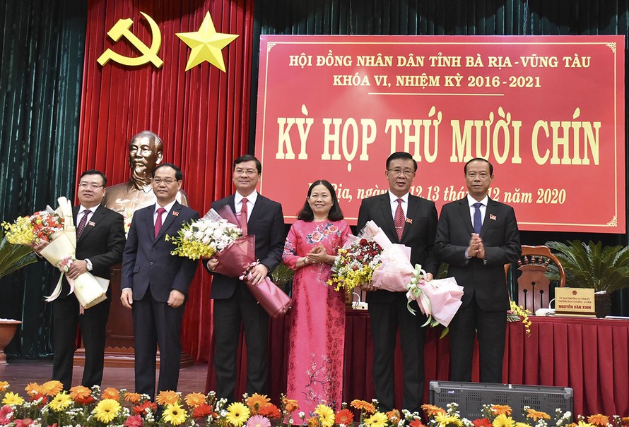 Ông Nguyễn Công Vinh giữ chức Phó chủ tịch UBND tỉnh Bà Rịa- Vũng Tàu