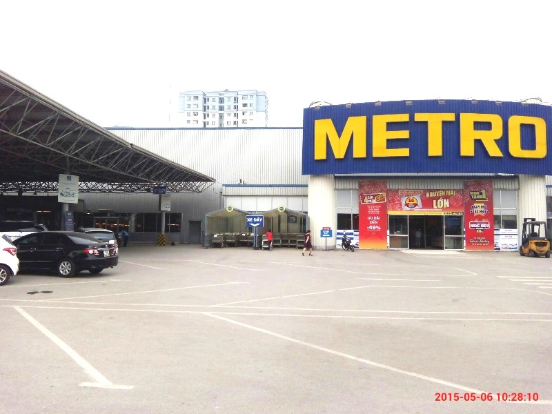 Trung tâm Metro Thăng Long, nơi xảy ra sự cố. Ảnh: Minh Đức