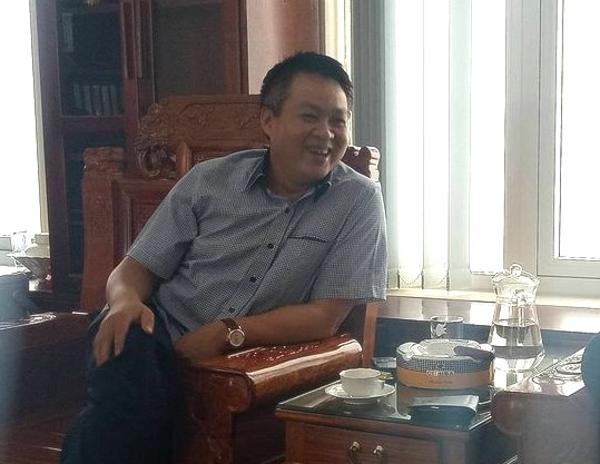 Ông Phạm Sỹ Quý, Giám đốc Sở TN&MT Yên Bái trong cuộc trao đổi với PV Tiền Phong. 