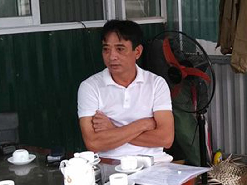 Ông Lê Quý Dương, Chủ tịch HĐQT Cty Cổ phần Dịch vụ SHI, đơn vị quản lý bãi xe 24 Đặng Tiến Đông. Ảnh: Minh Đức