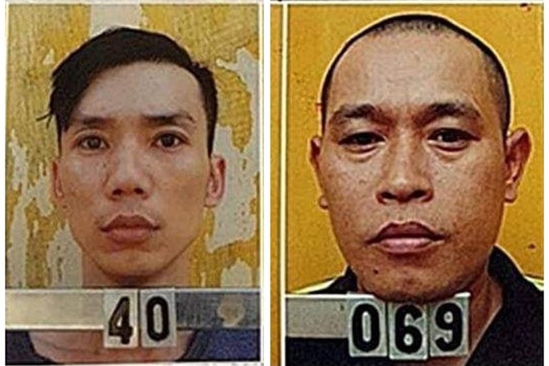 Huy và Nưng hai bị can bỏ trốn tại Trại tạm giam Công an tỉnh Bình Thuận.