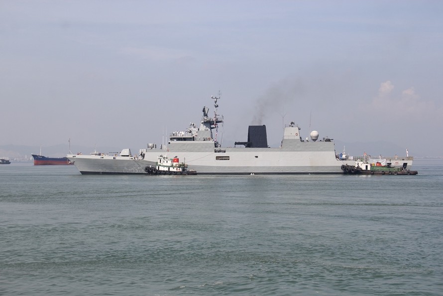 Ba tàu hải quân Ấn Độ đến Đà Nẵng