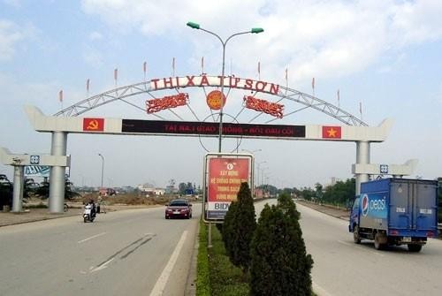 Bắc Ninh đề xuất thành lập thành phố Từ Sơn. Ảnh mạng Intrenet